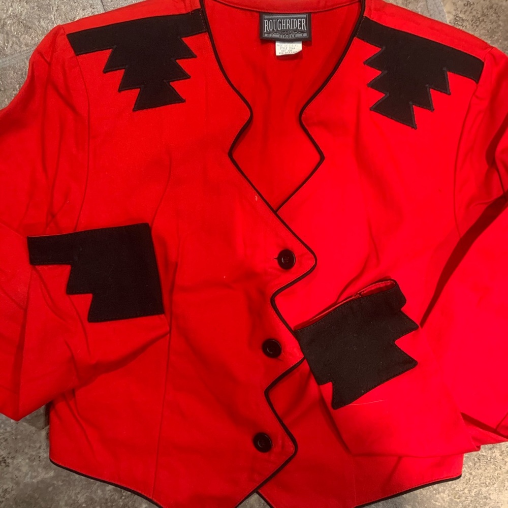 Western wear Vintage  Rough rider Western top